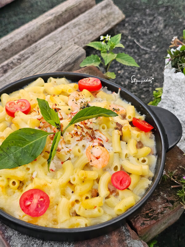 無添加魚罐頭食譜-焗烤鮪魚麵