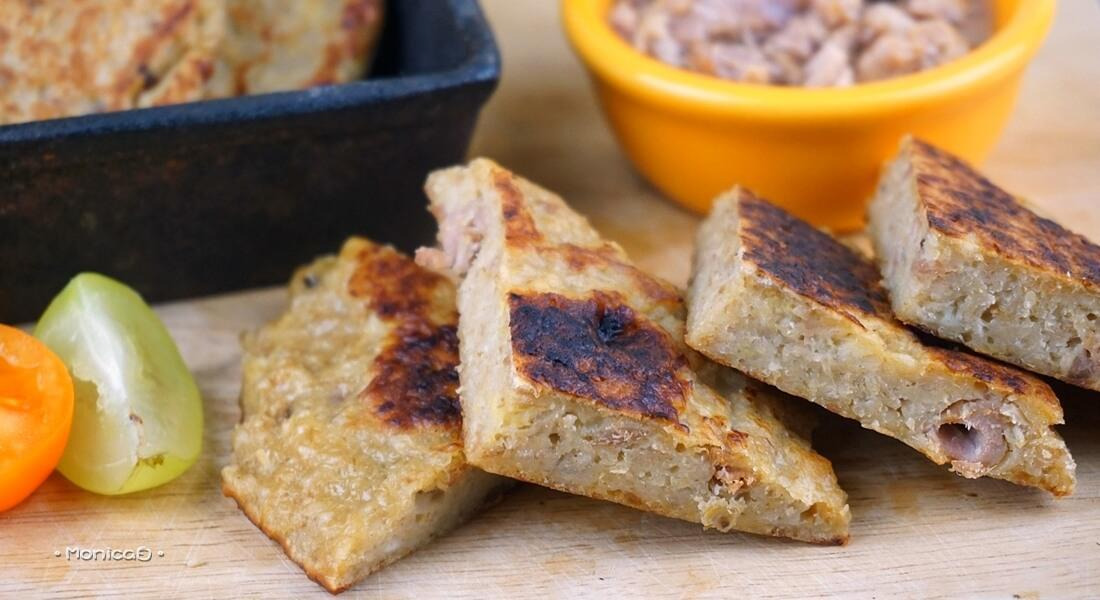 鮪魚罐頭食譜示範：鮪魚燕麥鬆餅，親子高蛋白點心做法