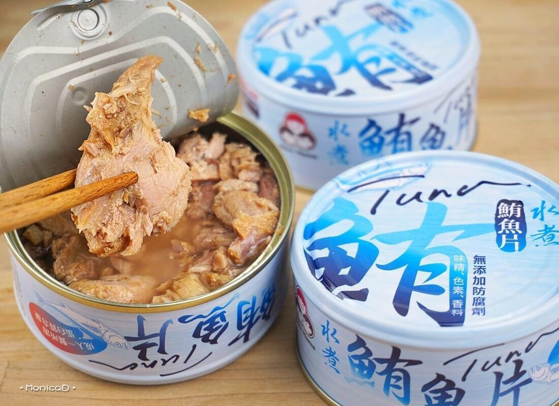 ​​無添加水煮鮪魚片開箱：高品質黃鰭鮪魚、手剝細緻肉質