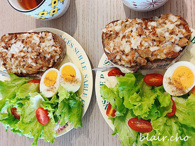 【鮪魚食譜】豪邁開放三明治