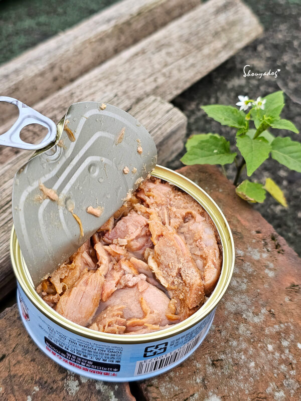 無添加水煮鮪魚片罐頭