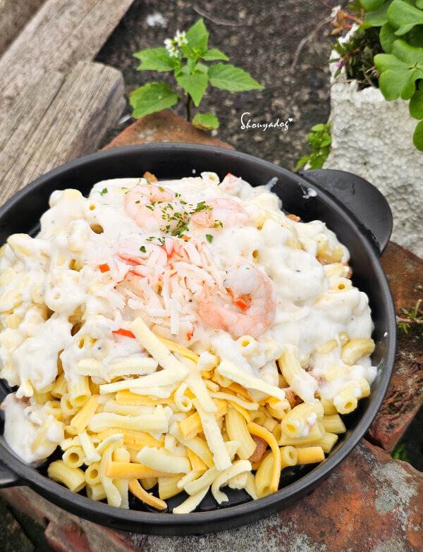 無添加魚罐頭食譜-焗烤鮪魚麵