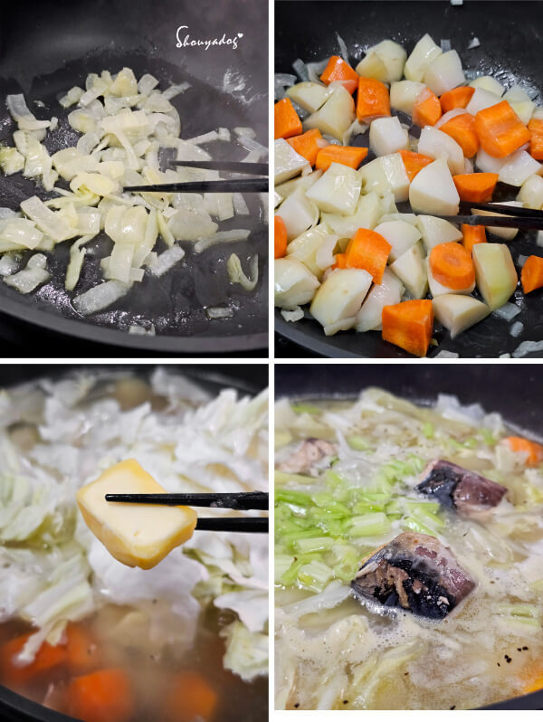 無添加魚罐頭食譜-奶油白酒鯖魚