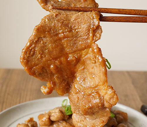 日式梅花燒肉片